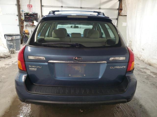 4S4BP61C877333849 - 2007 SUBARU OUTBACK OUTBACK 2.5I BLUE photo 6