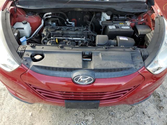 KM8JT3AB1BU176379 - 2011 HYUNDAI TUCSON GL RED photo 11