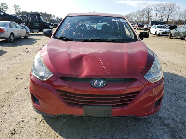 KM8JT3AB1BU176379 - 2011 HYUNDAI TUCSON GL RED photo 5