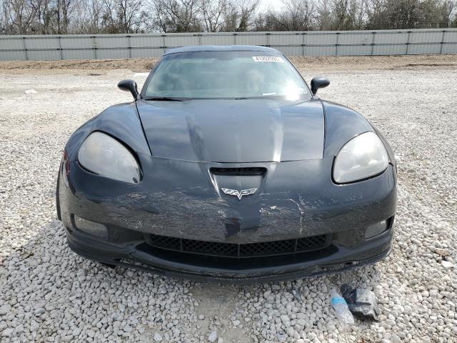 1G1YX2DW2C5103736 - 2012 CHEVROLET CORVETTE GRAND SPORT BLACK photo 5