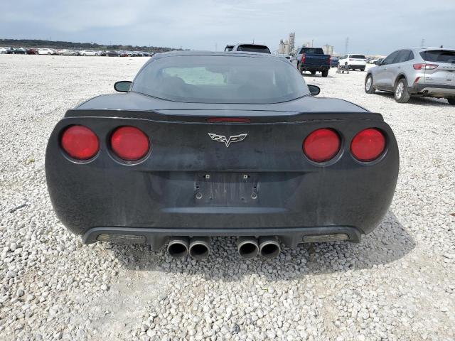 1G1YX2DW2C5103736 - 2012 CHEVROLET CORVETTE GRAND SPORT BLACK photo 6