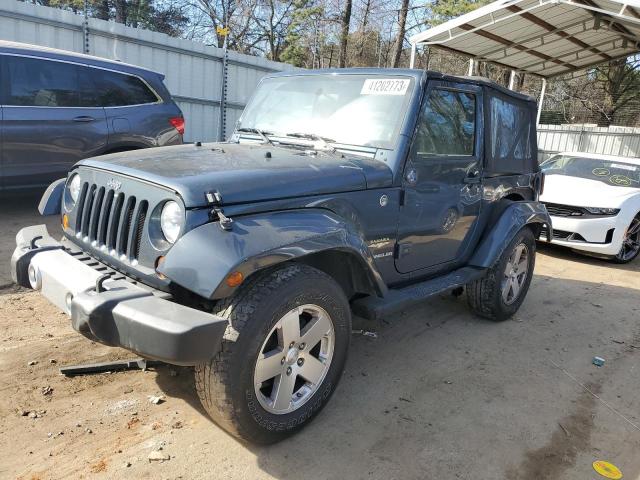 1J4FA54188L567049 - 2008 JEEP WRANGLER SAHARA CHARCOAL photo 1