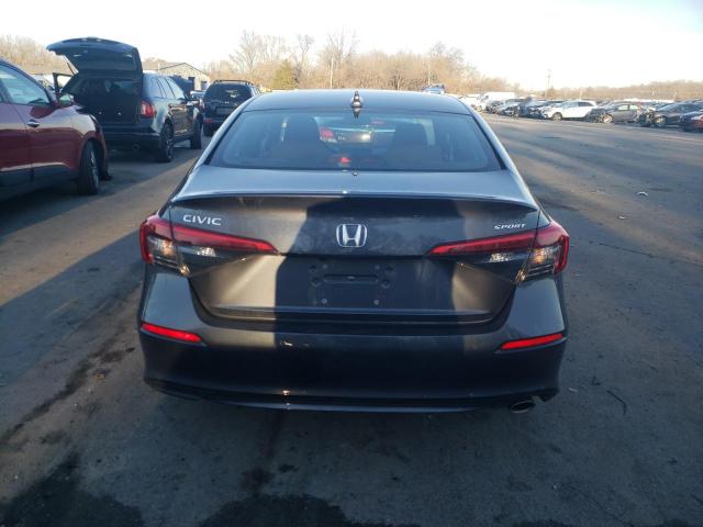 2HGFE2F54NH598558 - 2022 HONDA CIVIC SPORT 灰色 照片 6