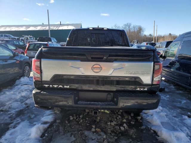 1N6AA1ED9PN108095 - 2023 NISSAN TITAN SV BLACK photo 6