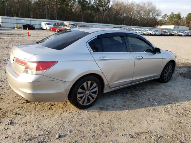 1HGCP3F81BA021977 - 2011 HONDA ACCORD EXL SILVER photo 3