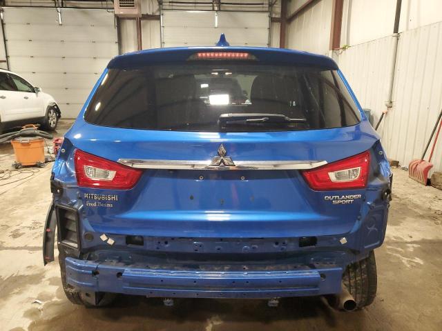 JA4AP3AUXJU024569 - 2018 MITSUBISHI OUTLANDER ES BLUE photo 6