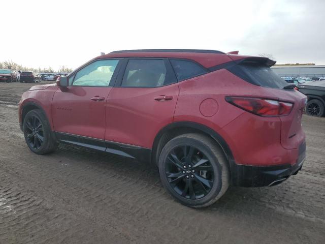 3GNKBJRS4KS691808 - 2019 CHEVROLET BLAZER RS RED photo 2