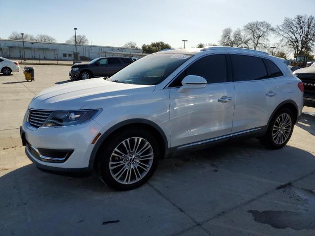 2LMTJ6LR9GBL59797 - 2016 LINCOLN MKX RESERVE WHITE photo 1