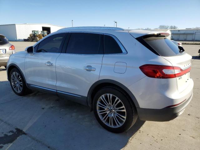 2LMTJ6LR9GBL59797 - 2016 LINCOLN MKX RESERVE Սպիտակ լուսանկար 2