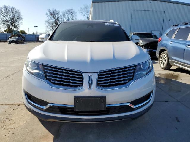 2LMTJ6LR9GBL59797 - 2016 LINCOLN MKX RESERVE Սպիտակ լուսանկար 5