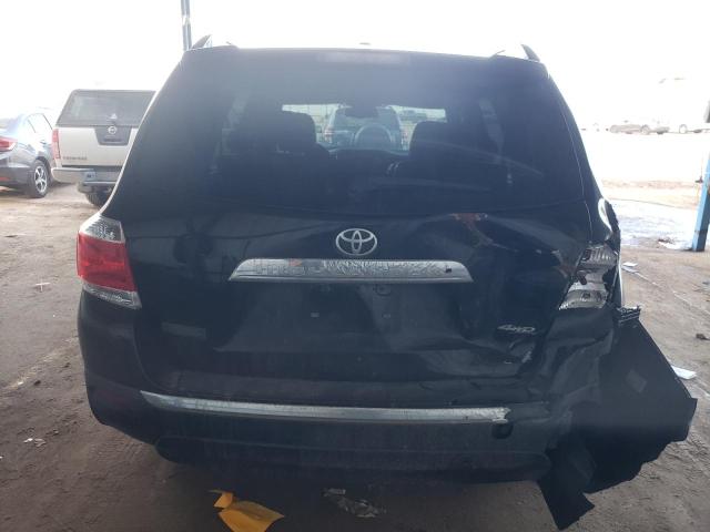 5TDBK3EH4BS060883 - 2011 TOYOTA HIGHLANDER BASE Noir photo 6
