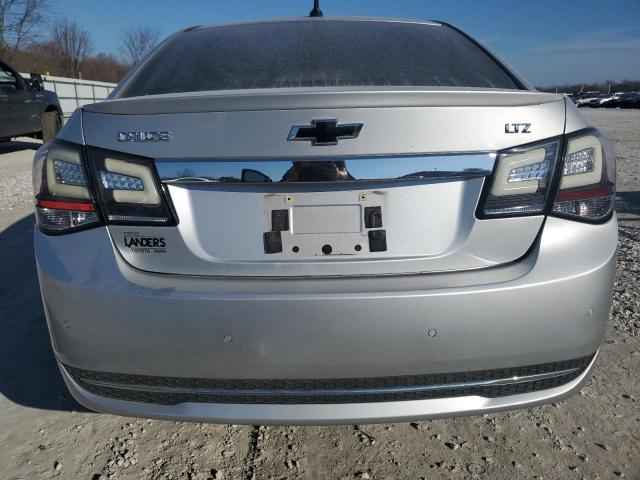 1G1PH5S90B7290808 - 2011 CHEVROLET CRUZE LTZ SILVER photo 6