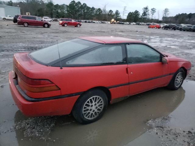 1ZVBT20C4K5237678 - 1989 FORD PROBE GL RED photo 3