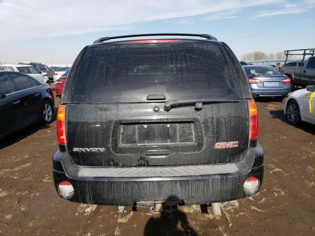 1GKDT13S582189941 - 2008 GMC ENVOY BLACK photo 6