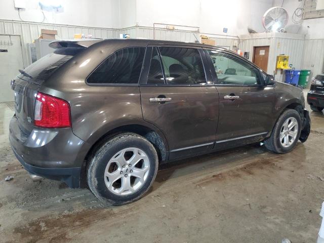 2FMDK4JC6BBB08857 - 2011 FORD EDGE SEL GRAY photo 3