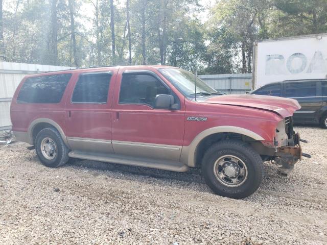 1FMNU42S42EB78575 - 2002 FORD EXCURSION LIMITED BURGUNDY photo 4