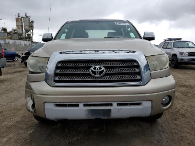 5TFEV58178X066470 - 2008 TOYOTA TUNDRA CREWMAX LIMITED GOLD photo 5