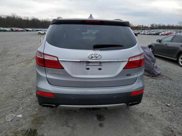 KM8SRDHF4FU103630 - 2015 HYUNDAI SANTA FE GLS SILVER photo 6