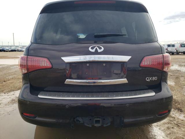 JN8AZ2NC1E9353069 - 2014 INFINITI QX80 GRAY photo 6