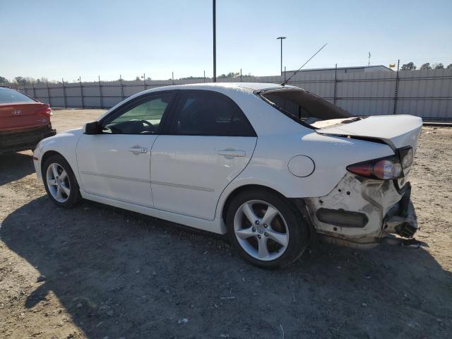 1YVHP80CX75M09718 - 2007 MAZDA 6 I WHITE photo 2