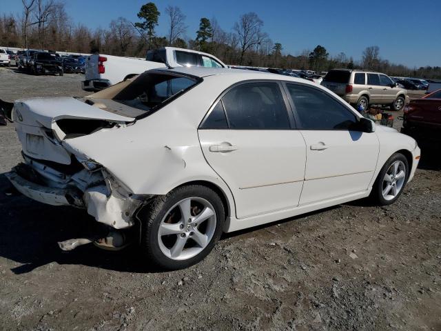 1YVHP80CX75M09718 - 2007 MAZDA 6 I WHITE photo 3