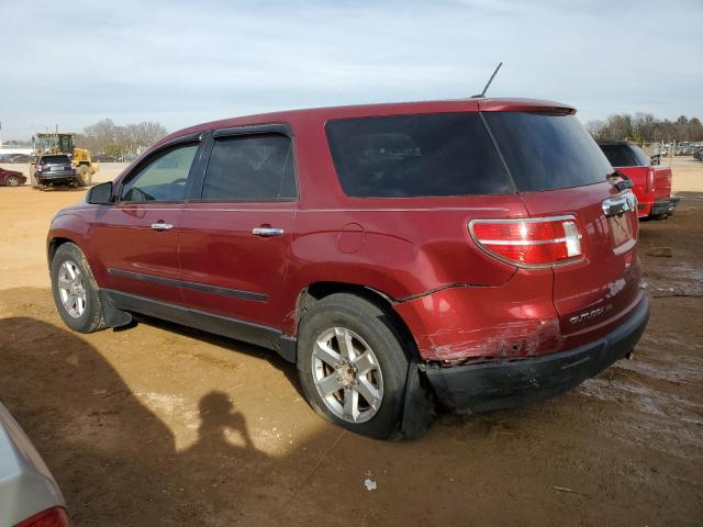 5GZER137X8J114859 - 2008 SATURN OUTLOOK XE RED photo 2