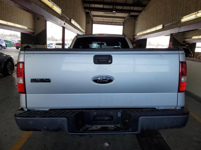 1FTRF12266NA31582 - 2006 FORD F150 SILVER photo 6