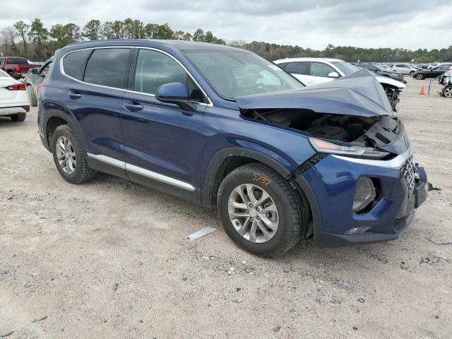 5NMS33AD7LH236037 - 2020 HYUNDAI SANTA FE SEL BLUE photo 4