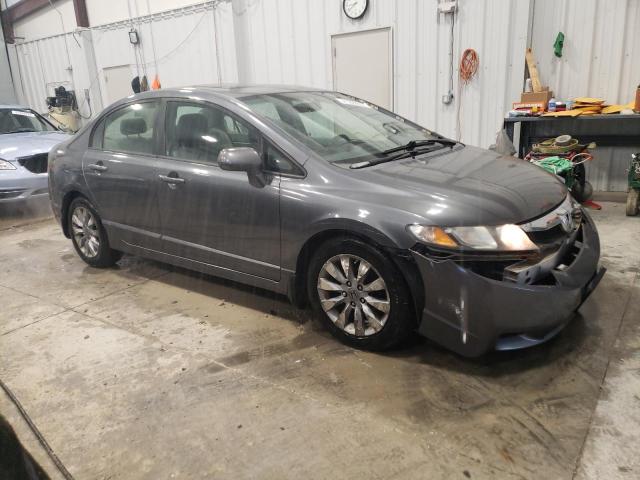 19XFA1F84AE000702 - 2010 HONDA CIVIC EX GRAY photo 4