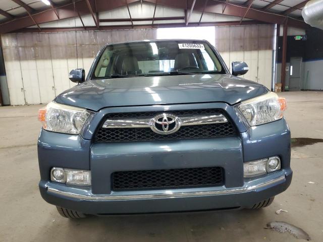 JTEBU5JRXA5021333 - 2010 TOYOTA 4RUNNER SR5 BLUE photo 5