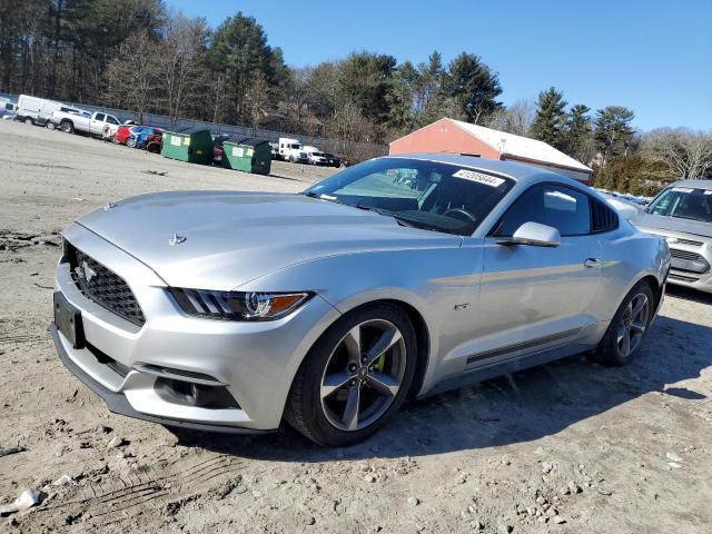 1FA6P8AMXF5387681 - 2015 FORD MUSTANG SILVER photo 1