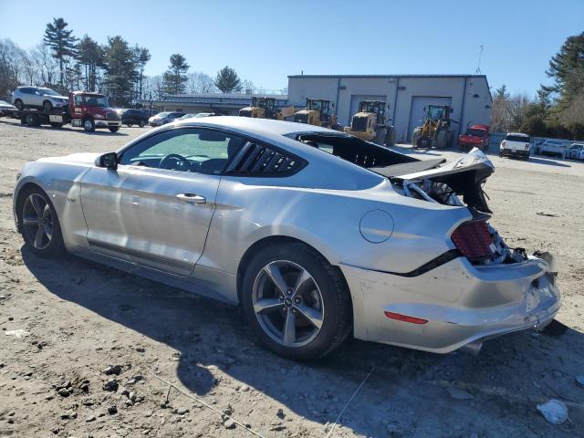 1FA6P8AMXF5387681 - 2015 FORD MUSTANG SILVER photo 2