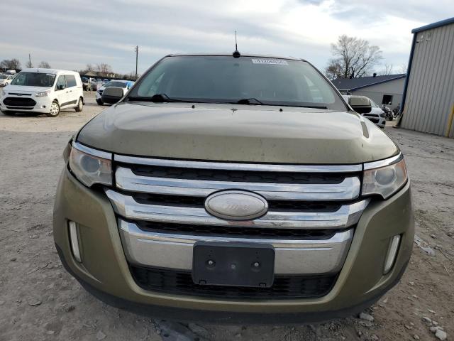 2FMDK4KC6DBA91415 - 2013 FORD EDGE LIMITED GREEN photo 5