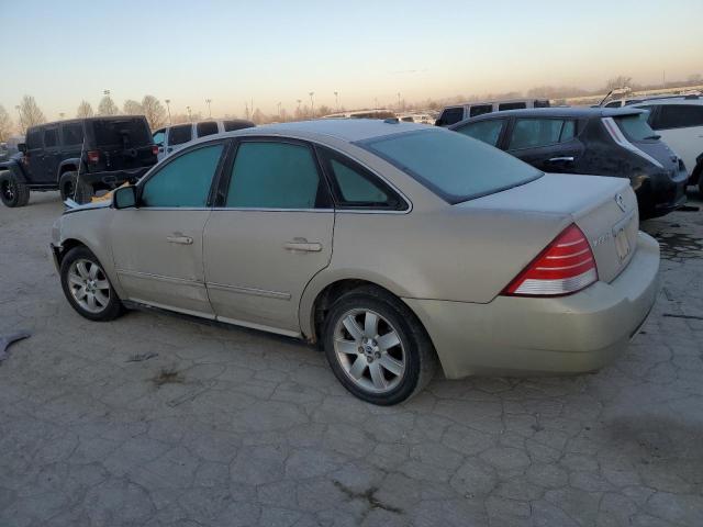 1MEFM40177G603316 - 2007 MERCURY MONTEGO LUXURY BEIGE photo 2