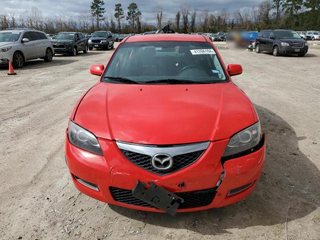 JM1BK32F371651410 - 2007 MAZDA 3 I RED photo 5