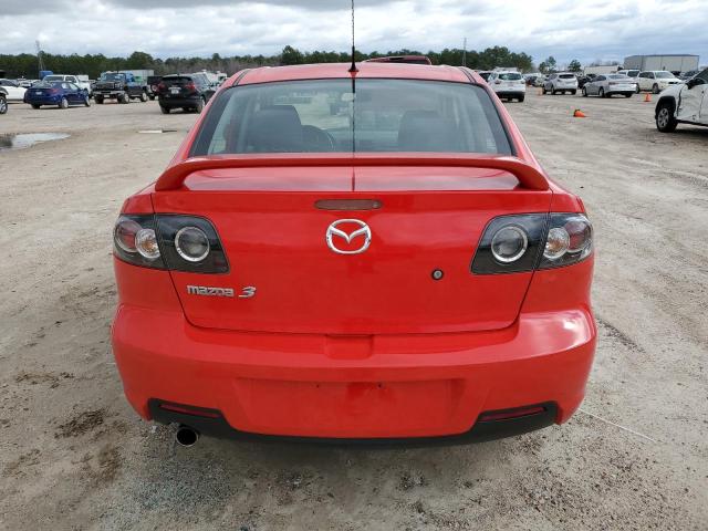 JM1BK32F371651410 - 2007 MAZDA 3 I RED photo 6