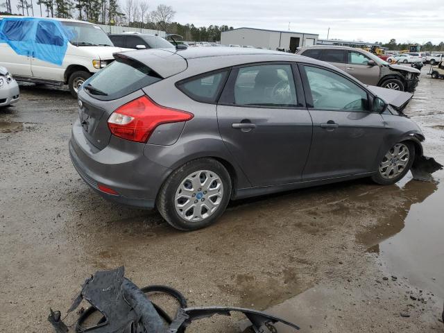 1FAHP3K26CL147138 - 2012 FORD FOCUS SE GRAY photo 3