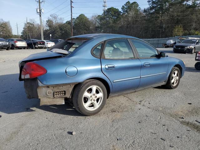 1FAFP55U32A149102 - 2002 FORD TAURUS SES BLUE photo 3