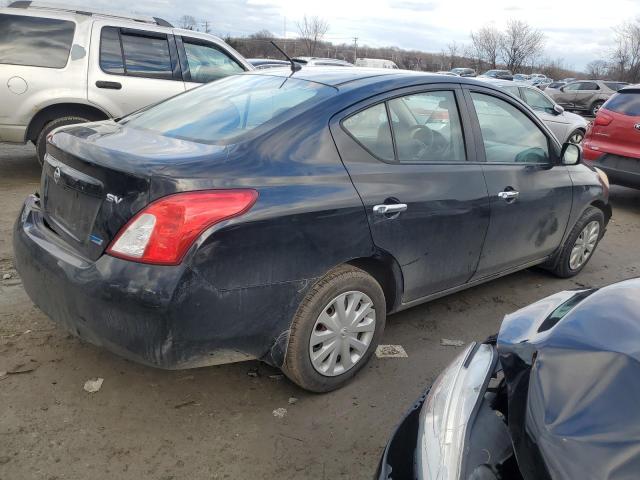 3N1CN7AP8CL870608 - 2012 NISSAN VERSA S BLACK photo 3