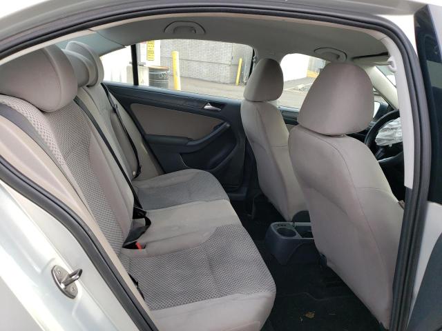 3VW2K7AJ4CM334260 - 2012 VOLKSWAGEN JETTA BASE SILVER photo 10