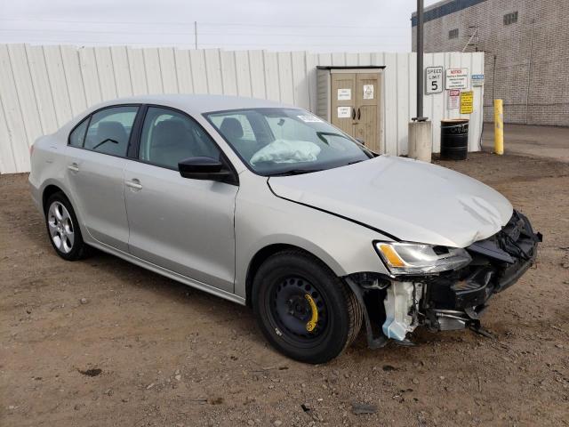 3VW2K7AJ4CM334260 - 2012 VOLKSWAGEN JETTA BASE SILVER photo 4