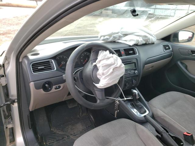 3VW2K7AJ4CM334260 - 2012 VOLKSWAGEN JETTA BASE SILVER photo 8