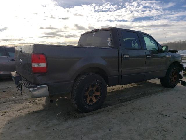 1FTRW12W65KE56562 - 2005 FORD F150 SUPERCREW GRAY photo 3