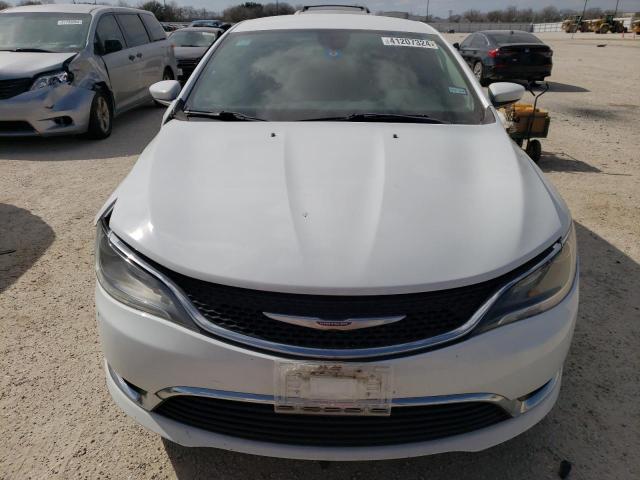 1C3CCCAB0GN113020 - 2016 CHRYSLER 200 LIMITED WHITE photo 5