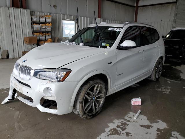 5UXWX9C55G0D95449 - 2016 BMW X3 XDRIVE28I WHITE photo 1