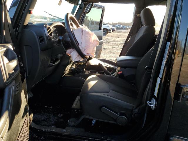 1C4BJWDG0GL321612 - 2016 JEEP WRANGLER U SPORT შავი ფოტო 7