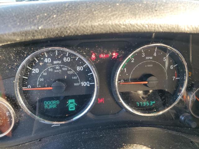 1C4BJWDG0GL321612 - 2016 JEEP WRANGLER U SPORT შავი ფოტო 9