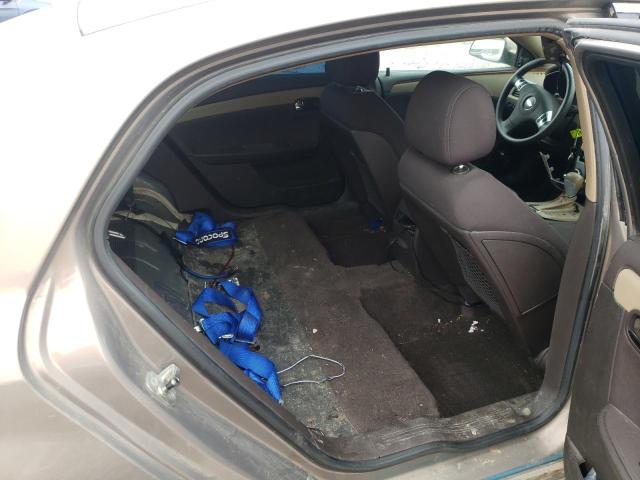 1G1ZH57B78F287925 - 2008 CHEVROLET MALIBU 1LT BROWN photo 10