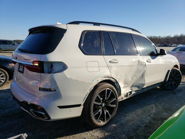 5UXCX4C52KLS35748 - 2019 BMW X7 XDRIVE50I WHITE photo 3