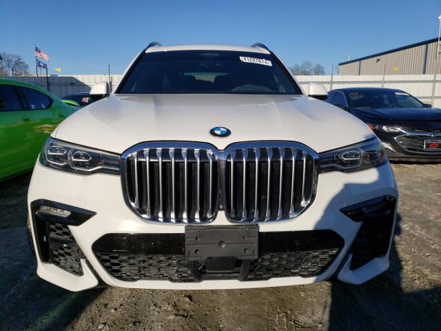 5UXCX4C52KLS35748 - 2019 BMW X7 XDRIVE50I WHITE photo 5